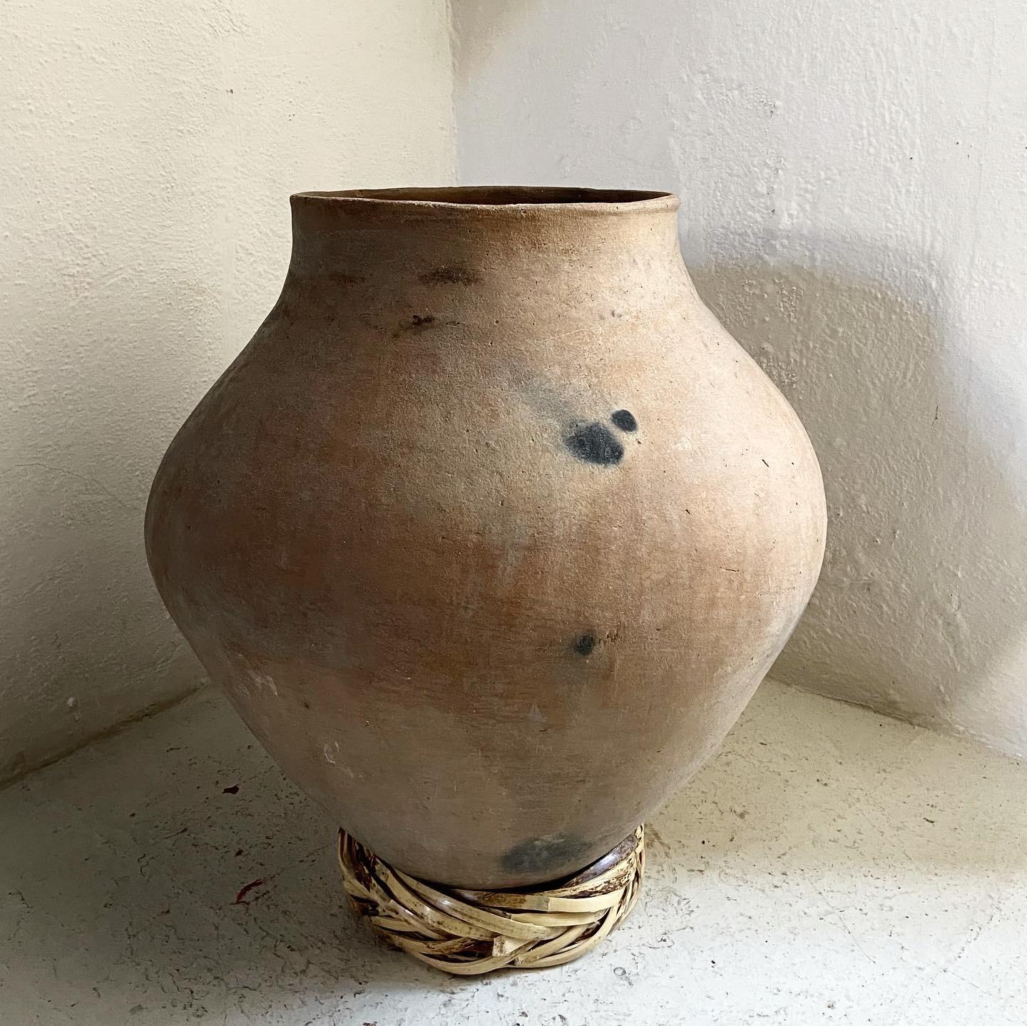 Modern Set of 2 Tarahumara Water Jars by Artefakto For Sale