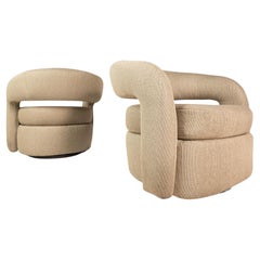 Set of 2 "Targa" Chairs, Weiman, Interlude Home After Vladimir Kagan, USA, 2000s