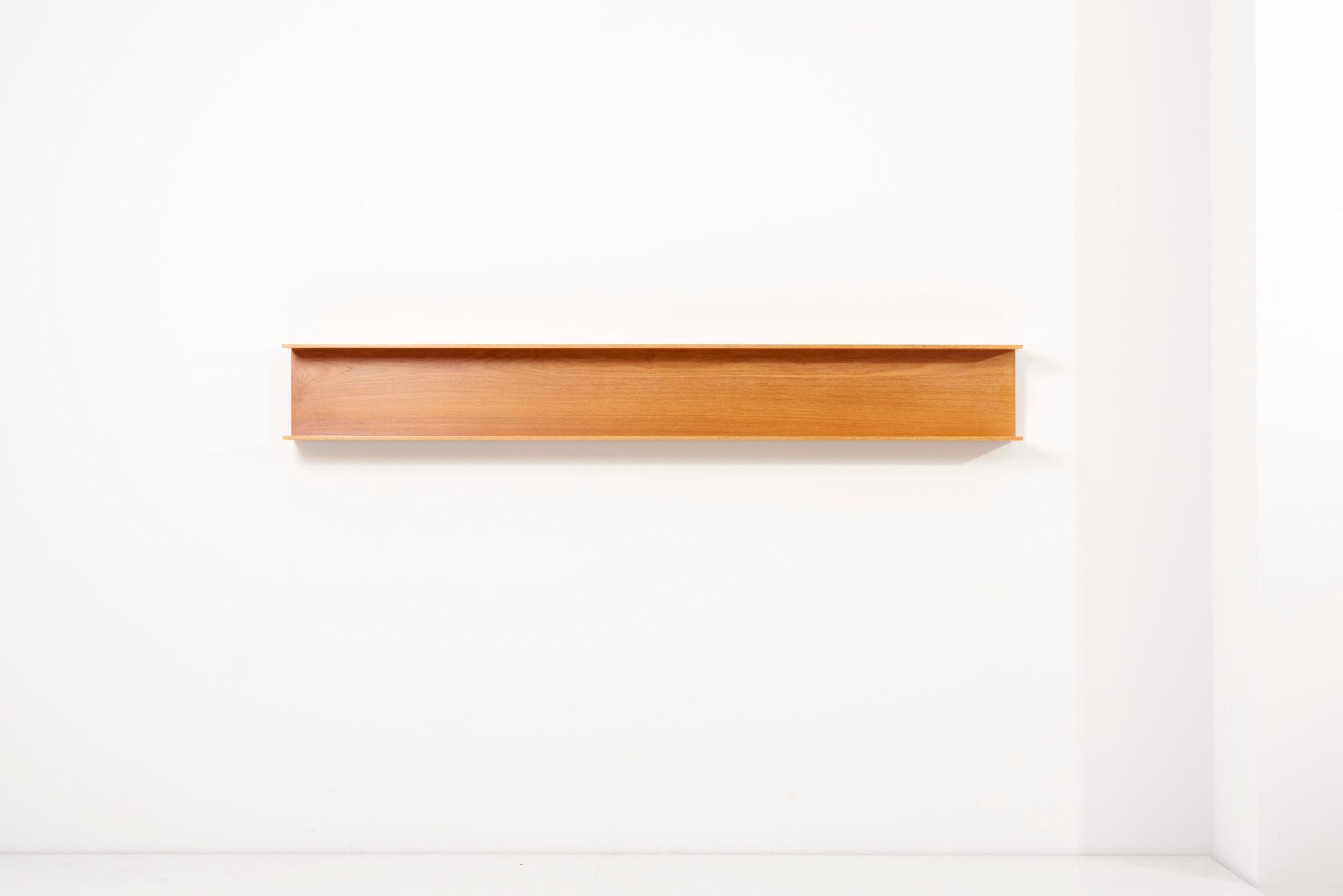 Set of 2 teak shelfs by Walter Wirtz for Wilhelm Renz, Germany 1960s.
  