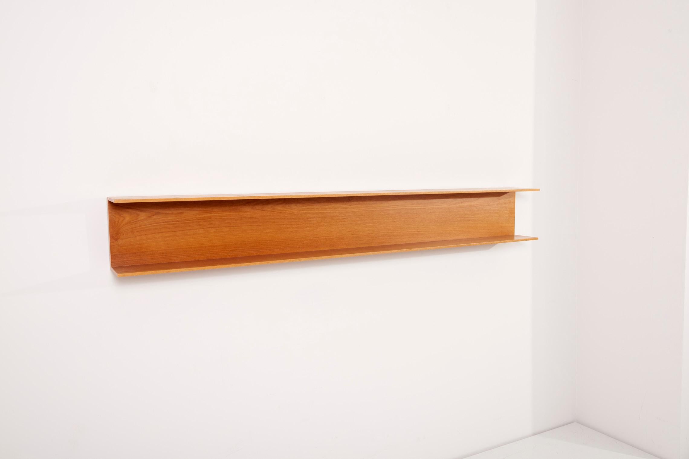 Set of 2 Teak Shelfs by Walter Wirtz for Wilhelm Renz, Germany, 1960s 2