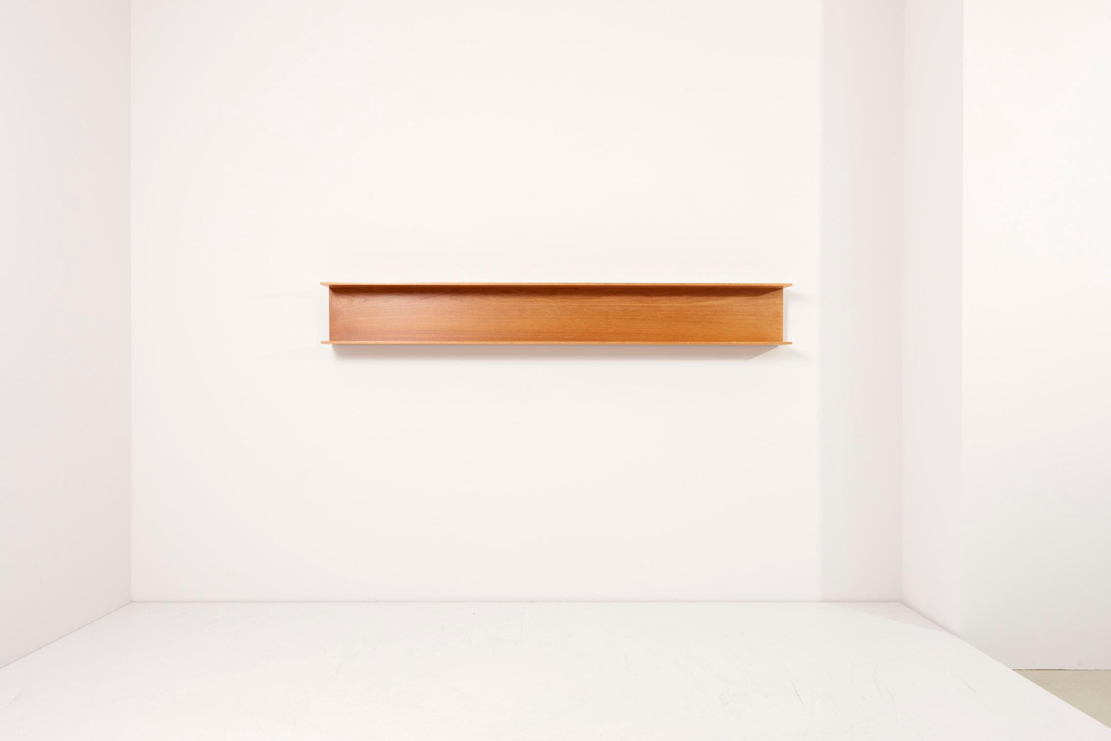 Set of 2 Teak Shelfs by Walter Wirtz for Wilhelm Renz, Germany, 1960s 3