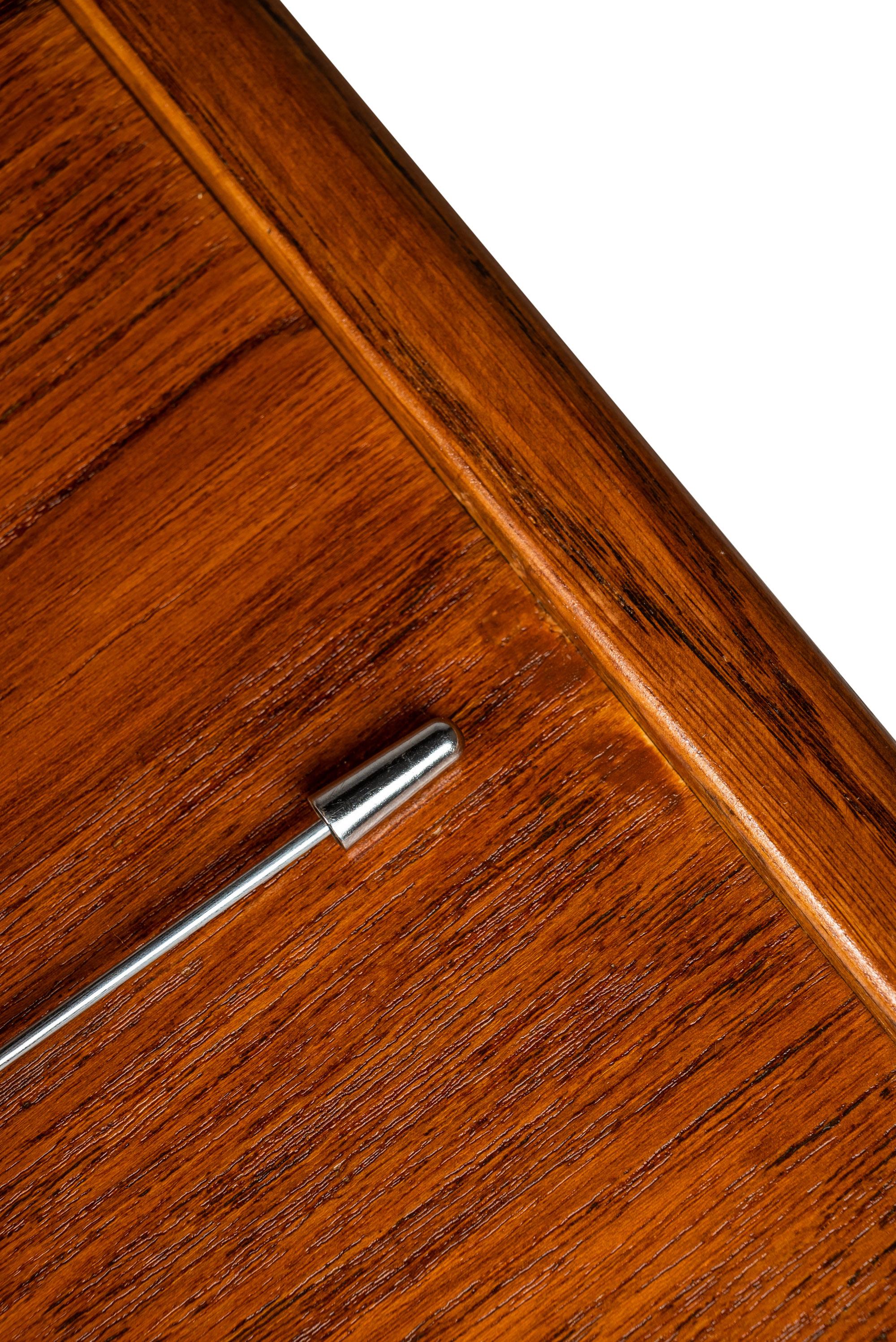 Mid-Century Modern Set of 2 Teak Two Tier Side Tables by Kurt Østervig for Jason Møbler, c. 1960