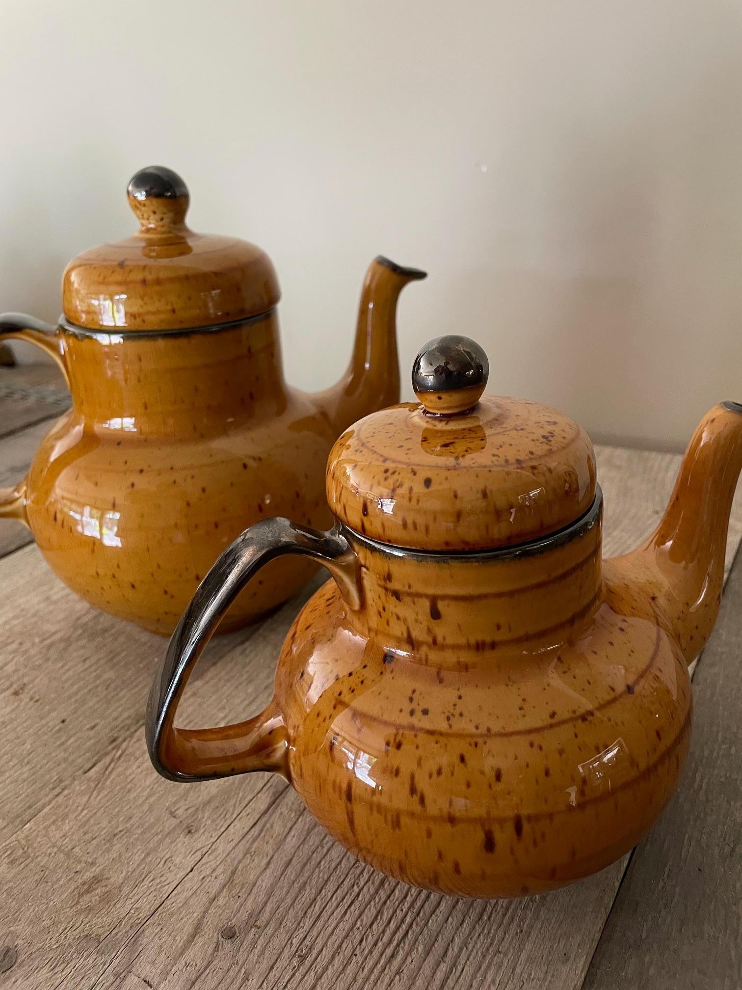 Set of 2 teapots im Zustand „Gut“ im Angebot in Nivelles, BE