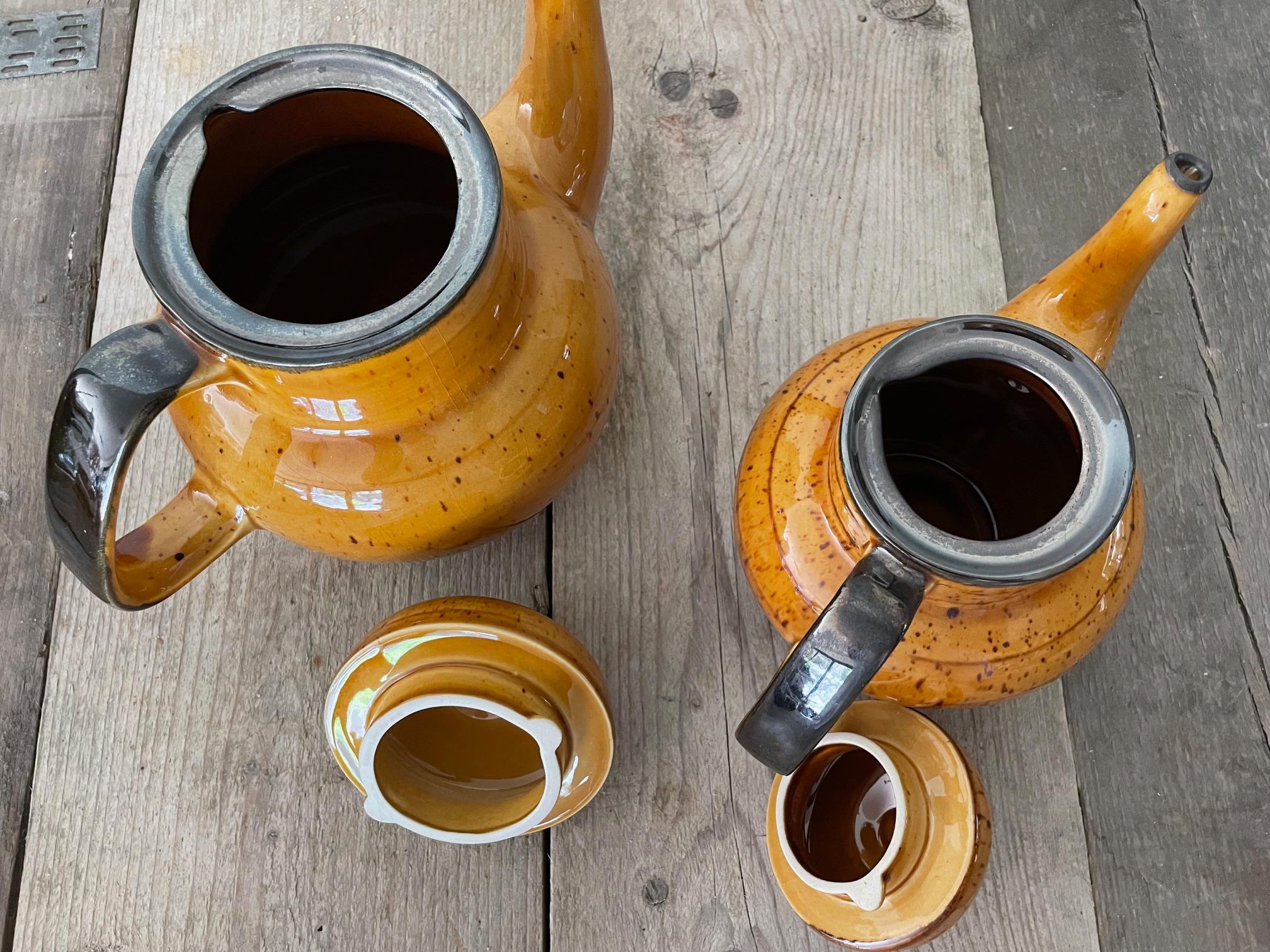 Set of 2 teapots (20. Jahrhundert) im Angebot