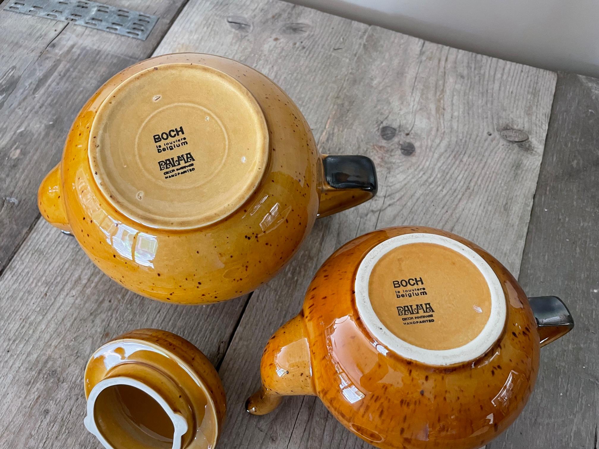 Set of 2 teapots (Keramik) im Angebot