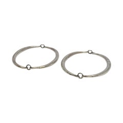 Set of 2 Ted Muehling Sterling Silver Simple Bracelets #25645