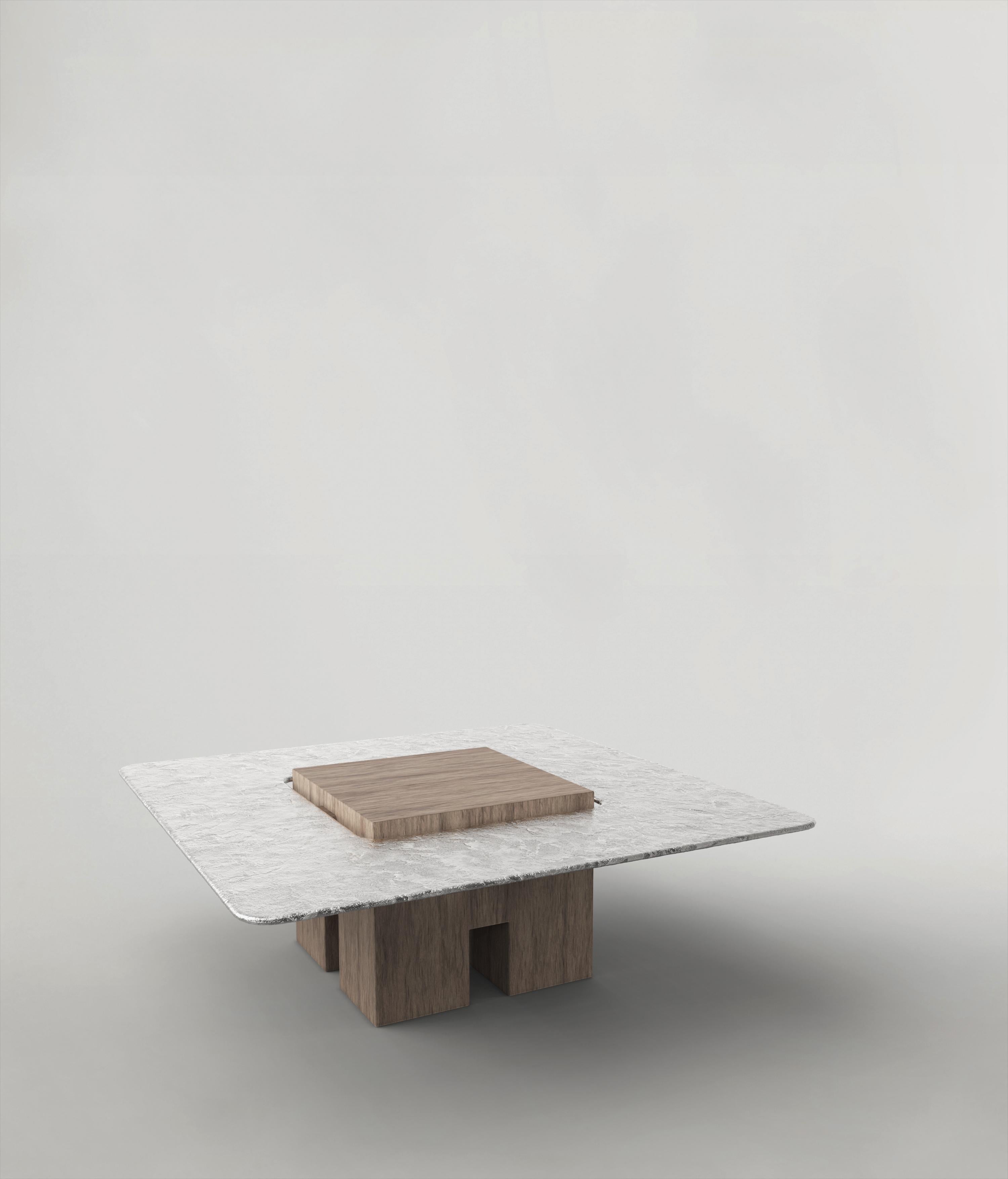 Contemporary Set of 2 Tempio V1 and V2 Low Tables by Edizione Limitata For Sale