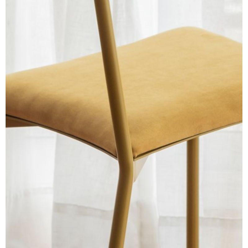 XXIe siècle et contemporain Ensemble de 2 chaises Tensa, jaune par Ries en vente