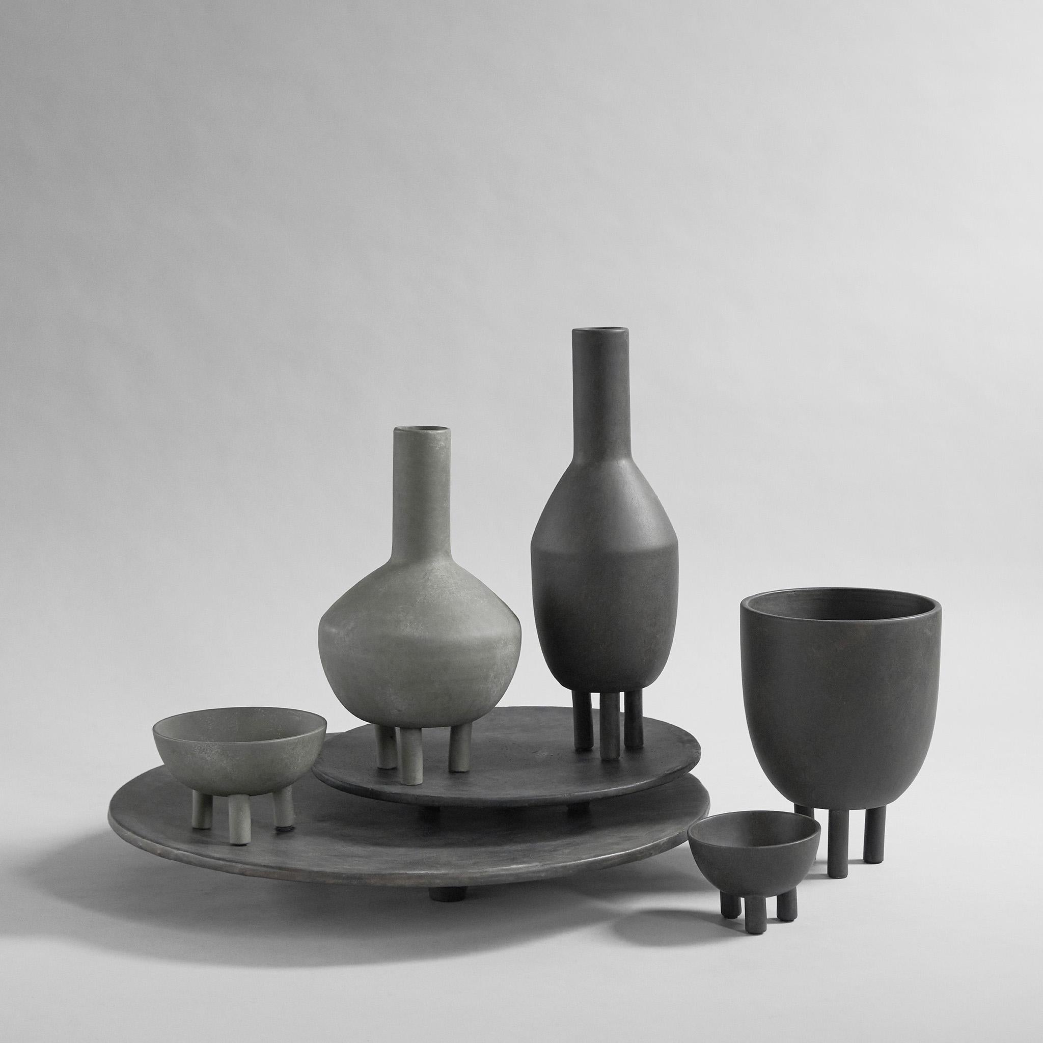 Set of 2 Terracotta Duck Vase Slim by 101 Copenhagen In New Condition For Sale In Geneve, CH