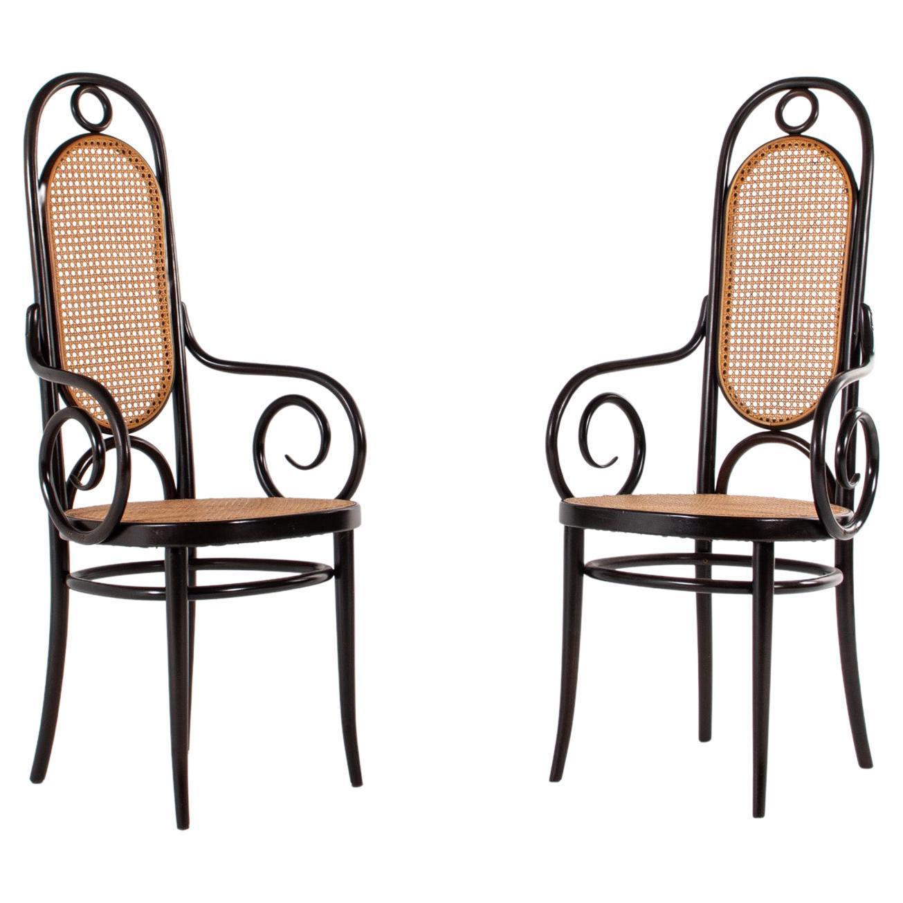 2er-Set Thonet Bugholzsessel Nr. 17 im Angebot