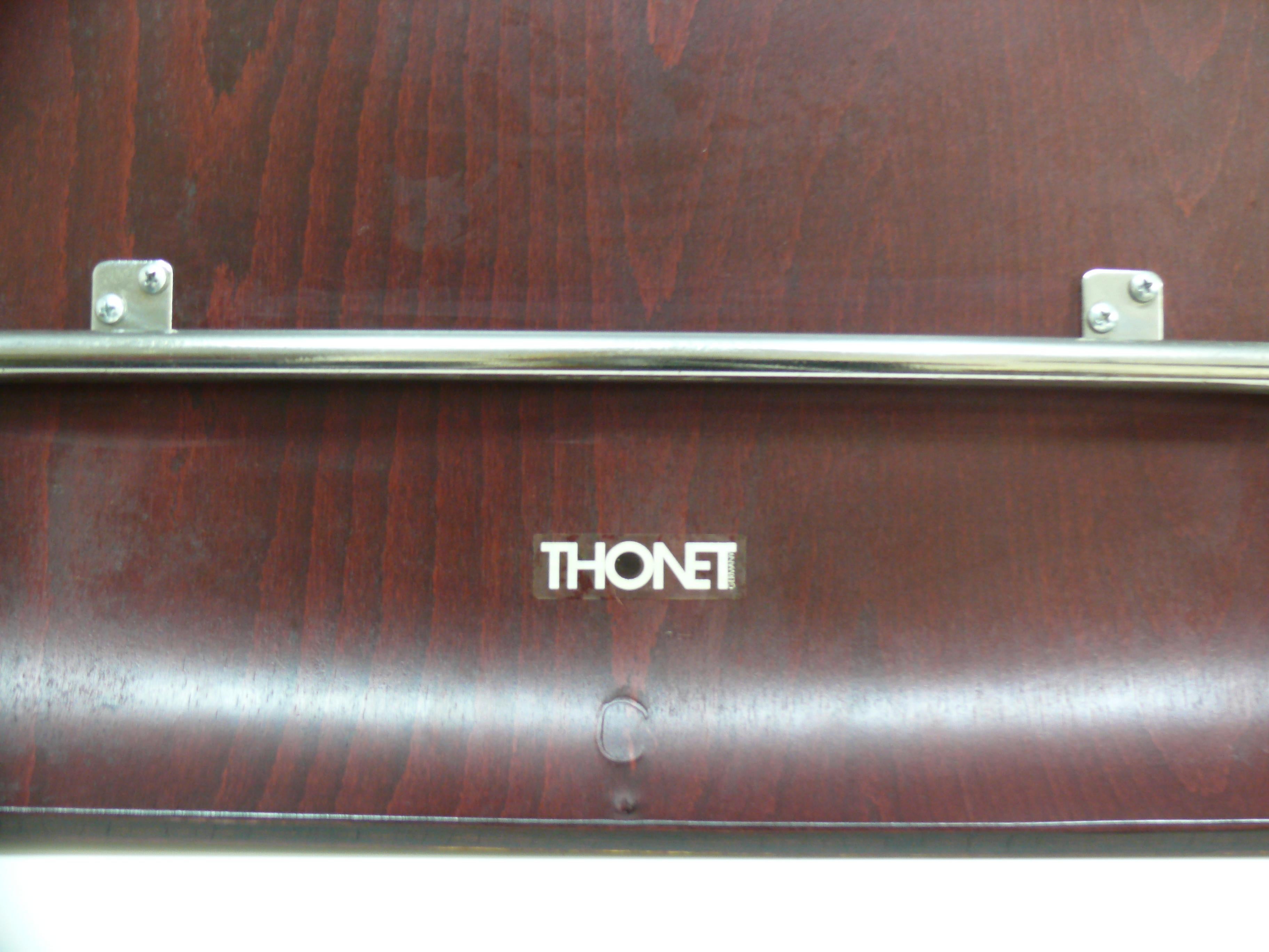 Set of 2 THONET S320 Stacking Chairs designed by Ulrich Boehme & Wulf Schneider For Sale 4