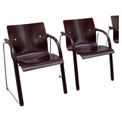 Set of 2 THONET S320 Stacking Chairs designed by Ulrich Boehme & Wulf Schneider