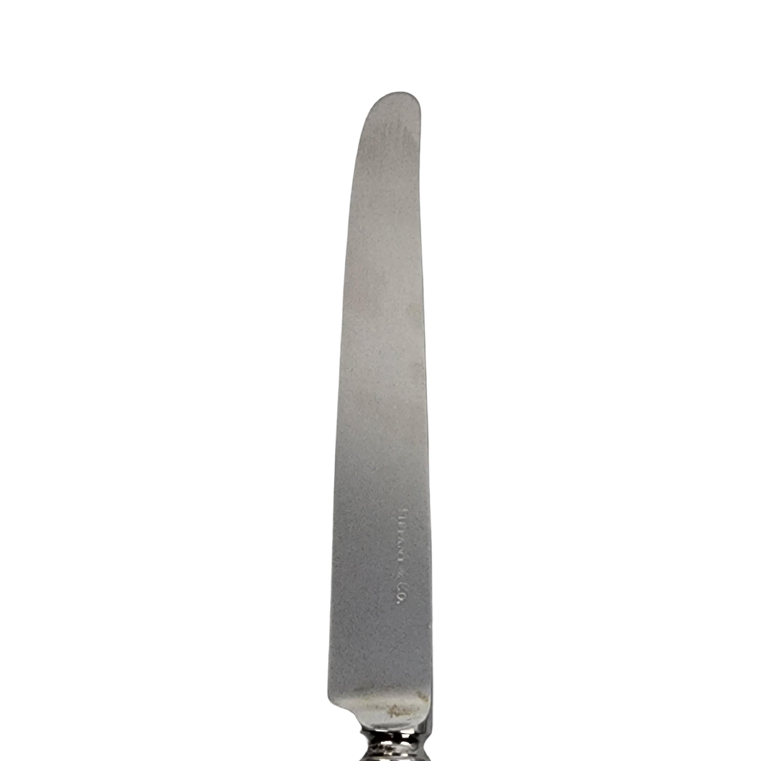 Set of 2 Flemish Sterling Silver Handle Knives 10 1/8