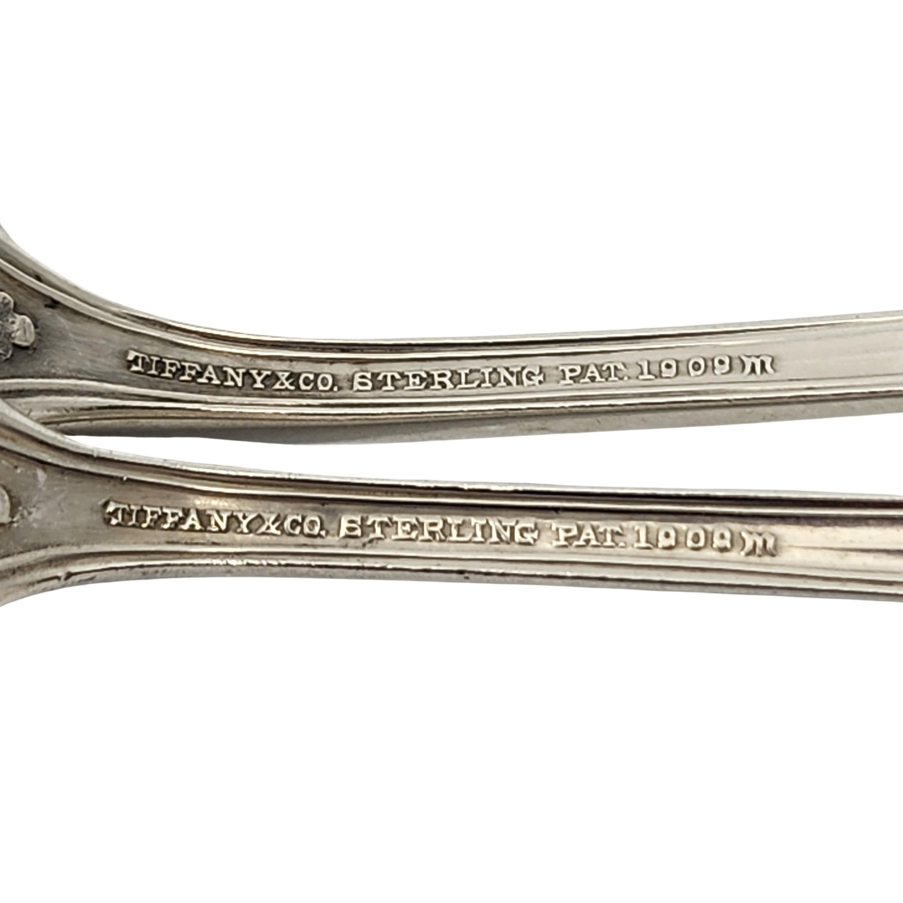 Set of 2 Tiffany & Co St Dunstan Sterling Silver Bouillon Spoons 5 3/8