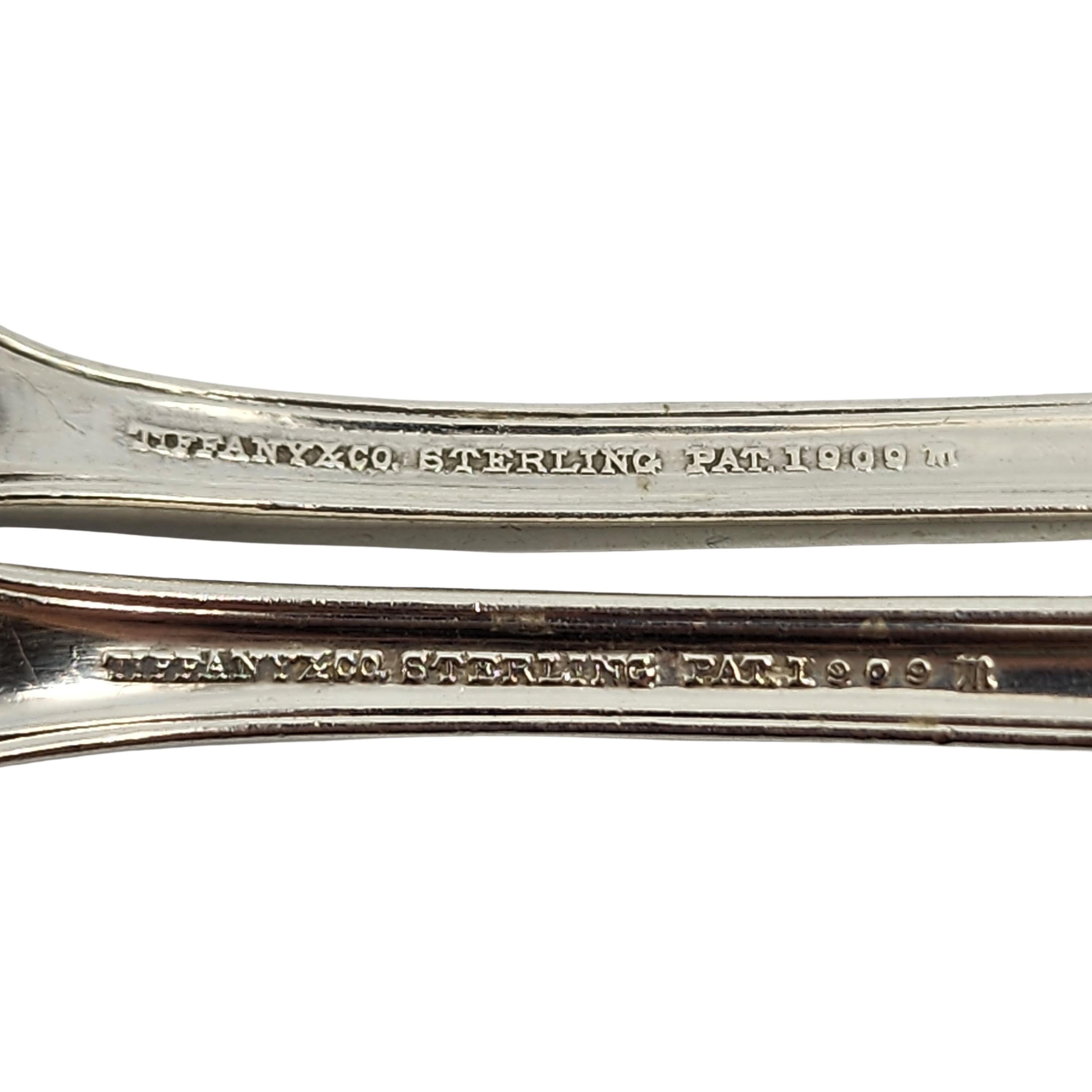 Set di 2 cucchiaini in argento Sterling Tiffany & Co. c/mono 5 7/8
