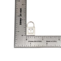 Set di 2 Tiffany & Co. Charms in argento Sterling Letter Lock X O Abbracci e Baci