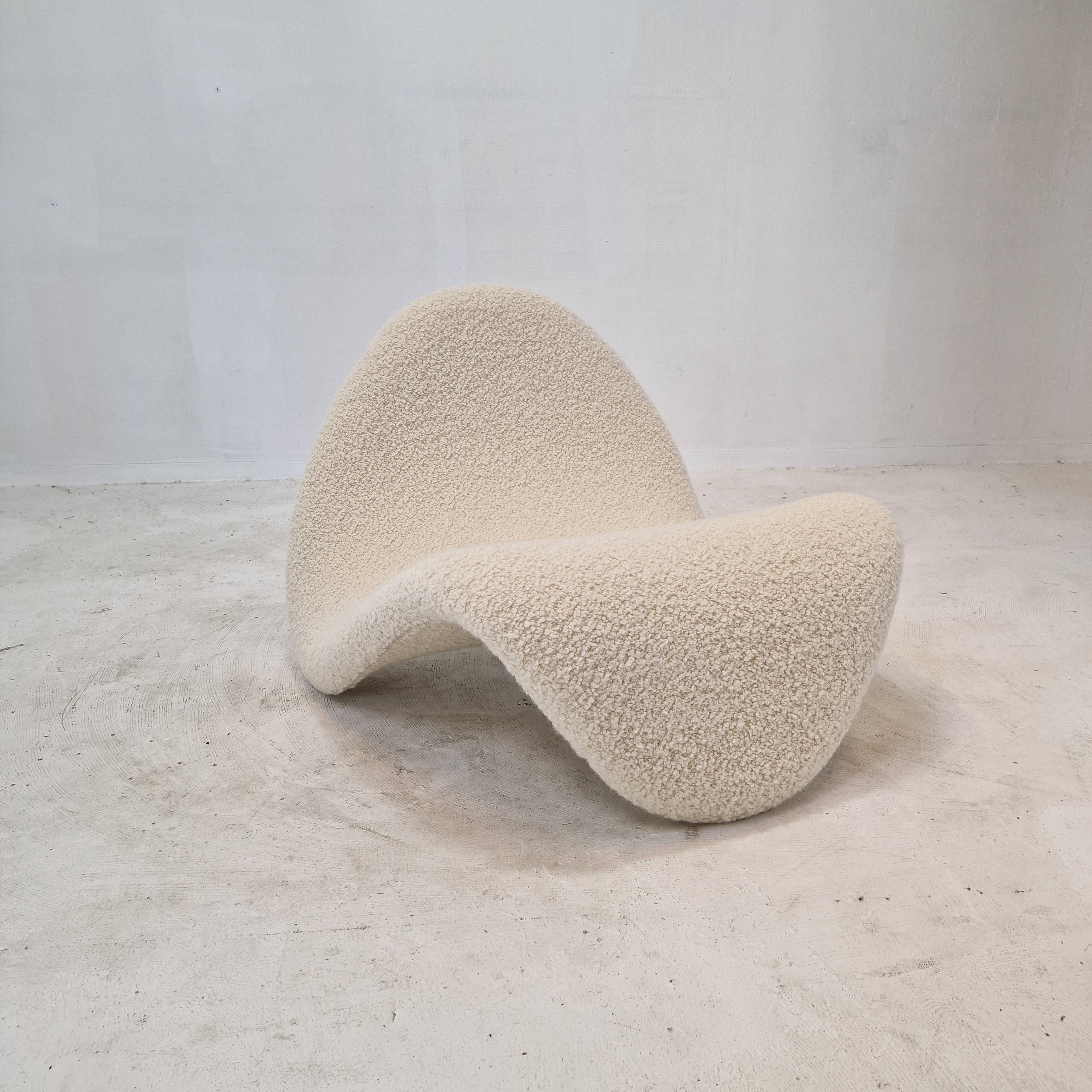 Woven Set of 2 Tongue Chairs by Pierre Paulin for Artifort, 1960s For Sale
