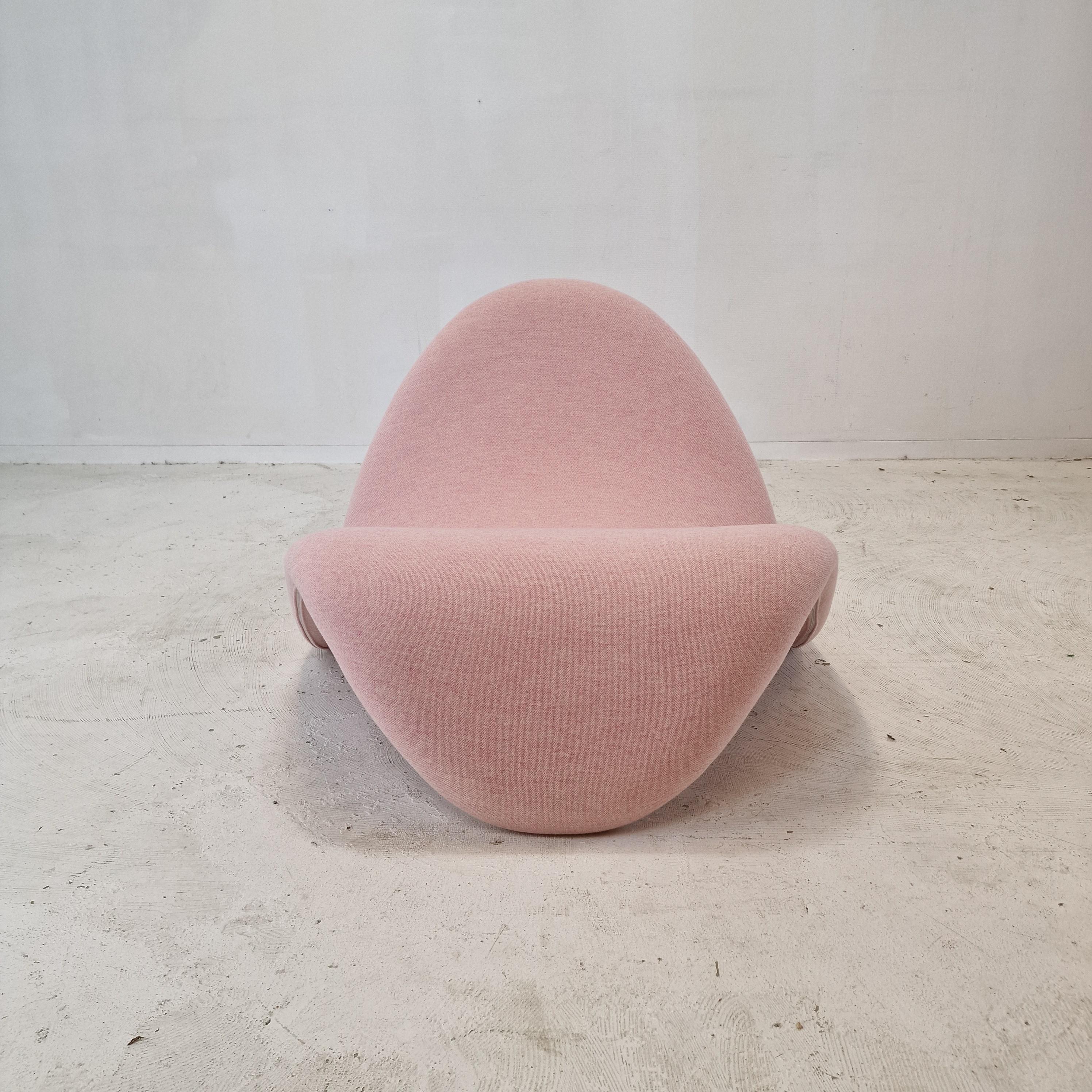 Ensemble de 2 chaises à languettes par Pierre Paulin pour Artifort, années 1960 Excellent état - En vente à Oud Beijerland, NL
