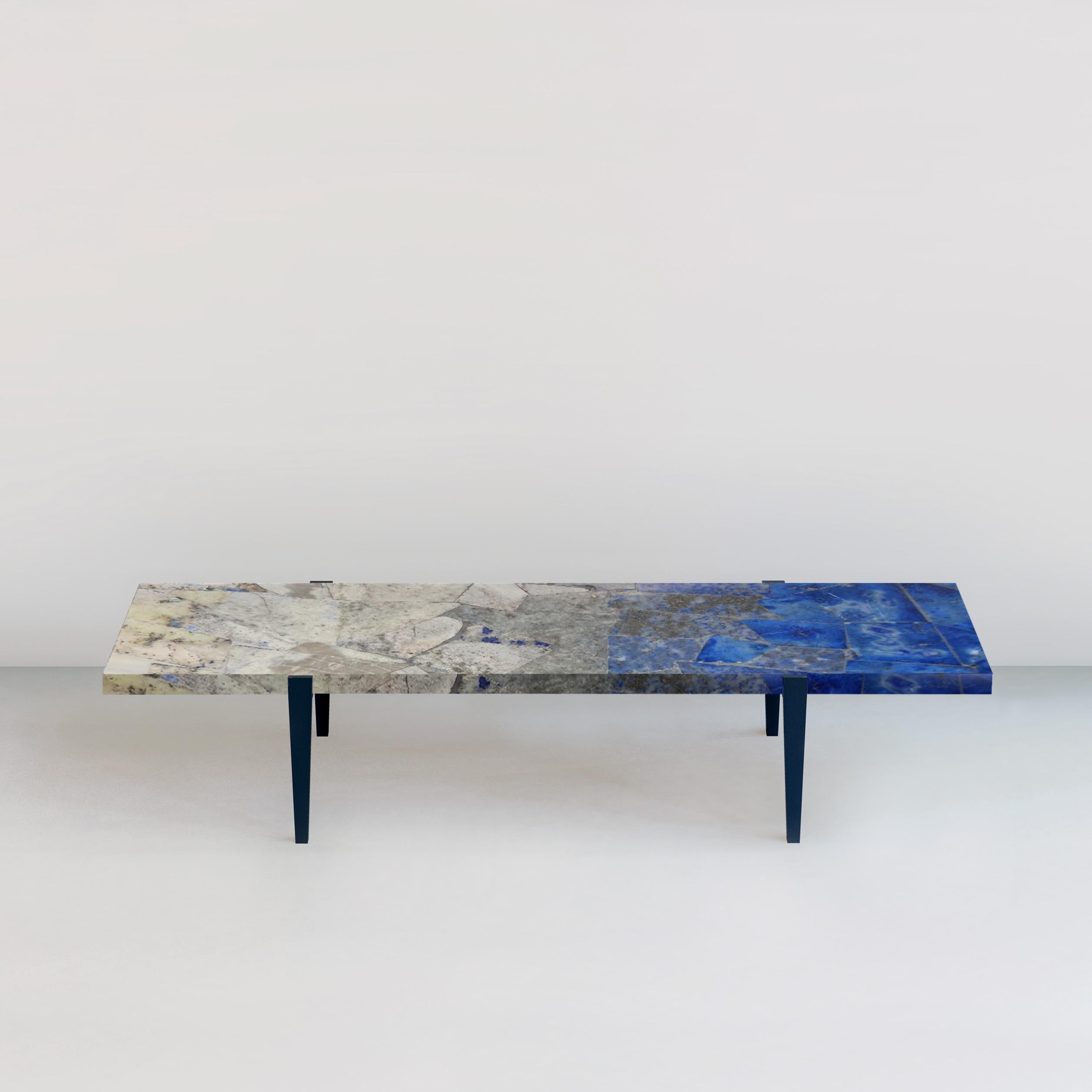 Contemporary Set of 2, Topaa'nga I and II Tables by Studio Lel For Sale