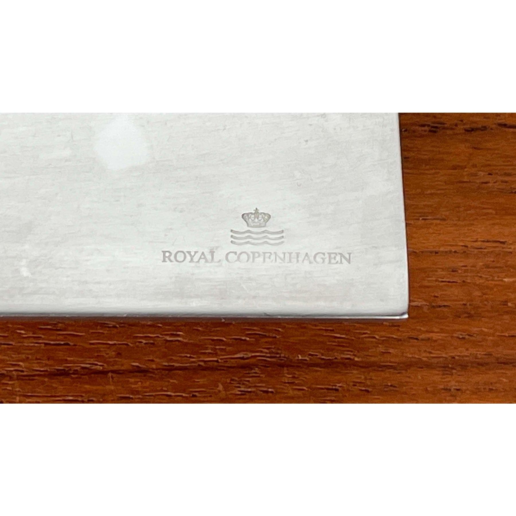 2er-Set Tablett und Brieföffner von Steve McGugan für Royal Copenhagen, 1980er Jahre im Angebot 8