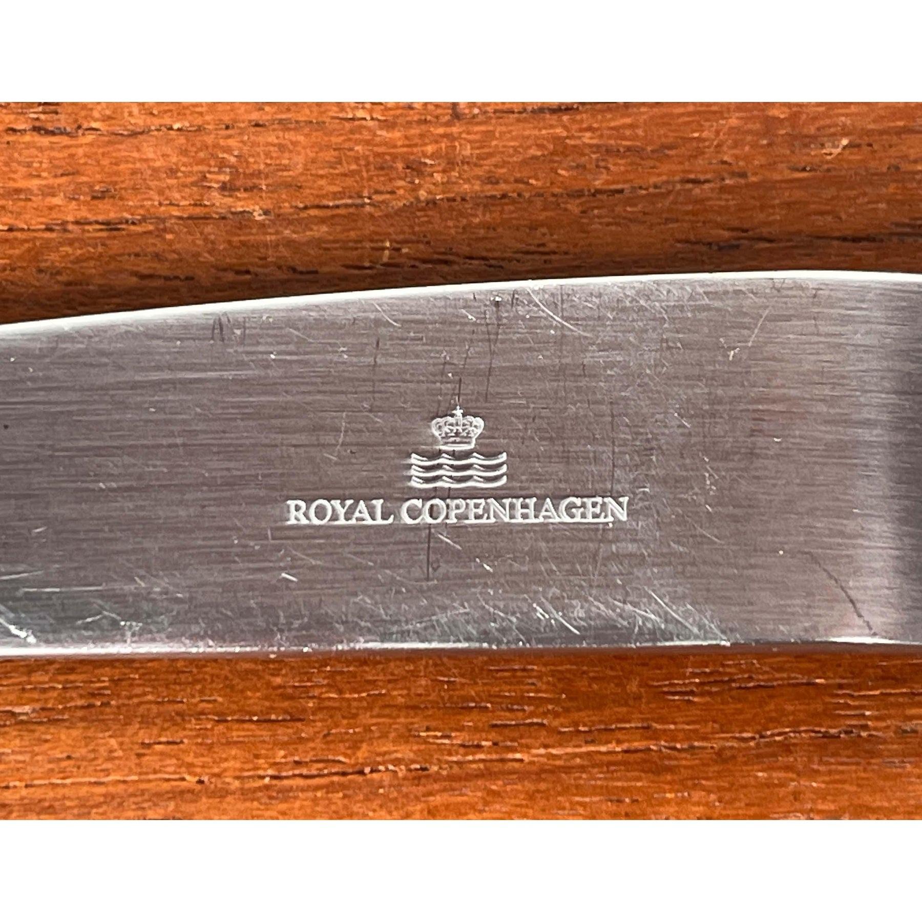 2er-Set Tablett und Brieföffner von Steve McGugan für Royal Copenhagen, 1980er Jahre im Angebot 9