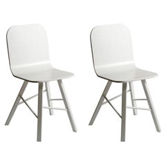 Set di 2, Tria Simple Oak, Seduta e/o gambe color Ral di Colé Italia
