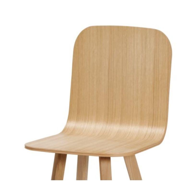Other Set of 2, Tria Stool, High Back, Oak by Colé Italia For Sale