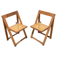 Set of 2 "Trieste" chairs by Aldo Jacober for Bazzani Italia