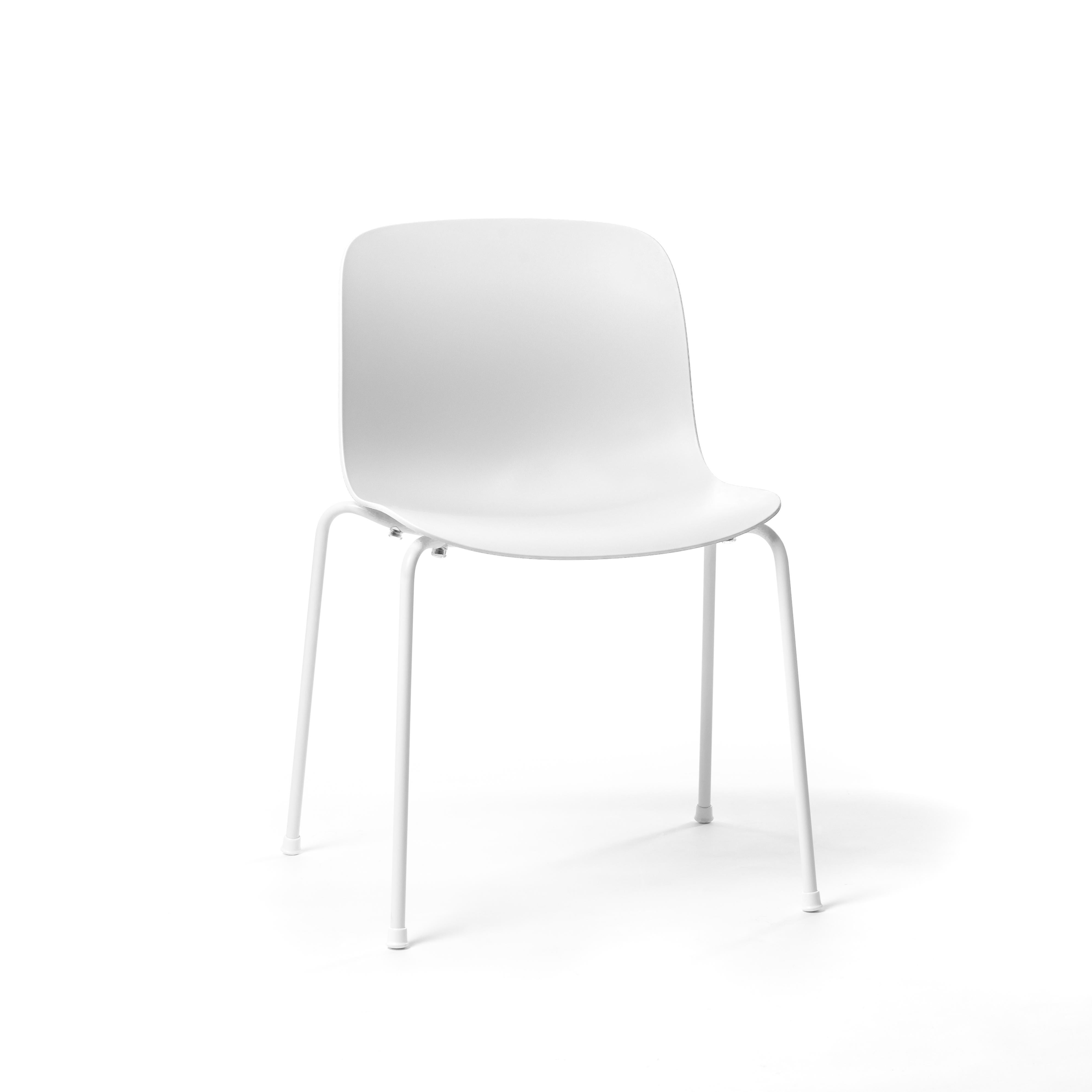 Set of  2 Troy Chair in White by Marcel Wanders for MAGIS In New Condition For Sale In Brooklyn, NY