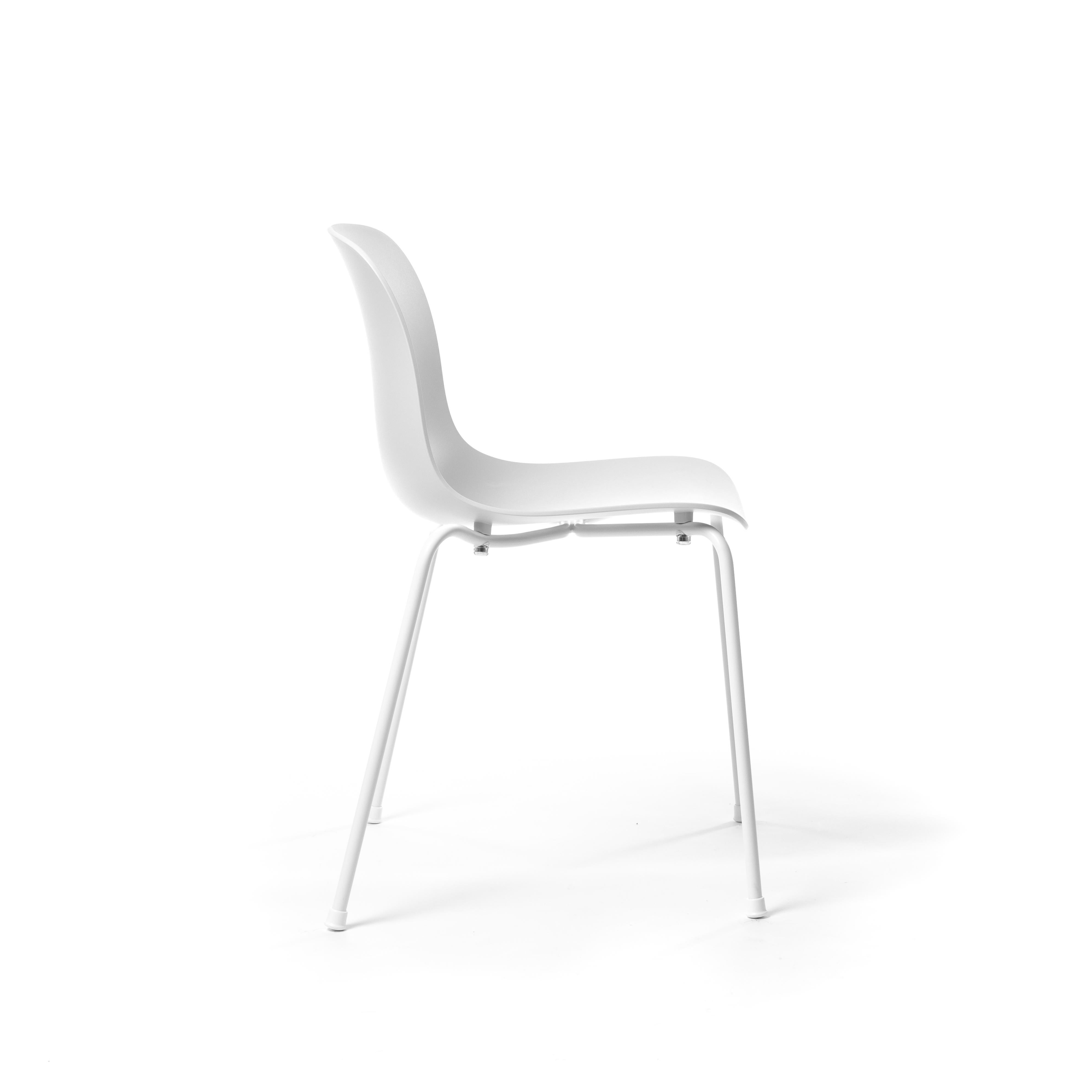 Contemporary Set of  2 Troy Chair in White by Marcel Wanders for MAGIS For Sale