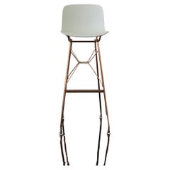 Ensemble de  Tabouret 2 Troy en noir par Marcel Wanders pour MAGIS