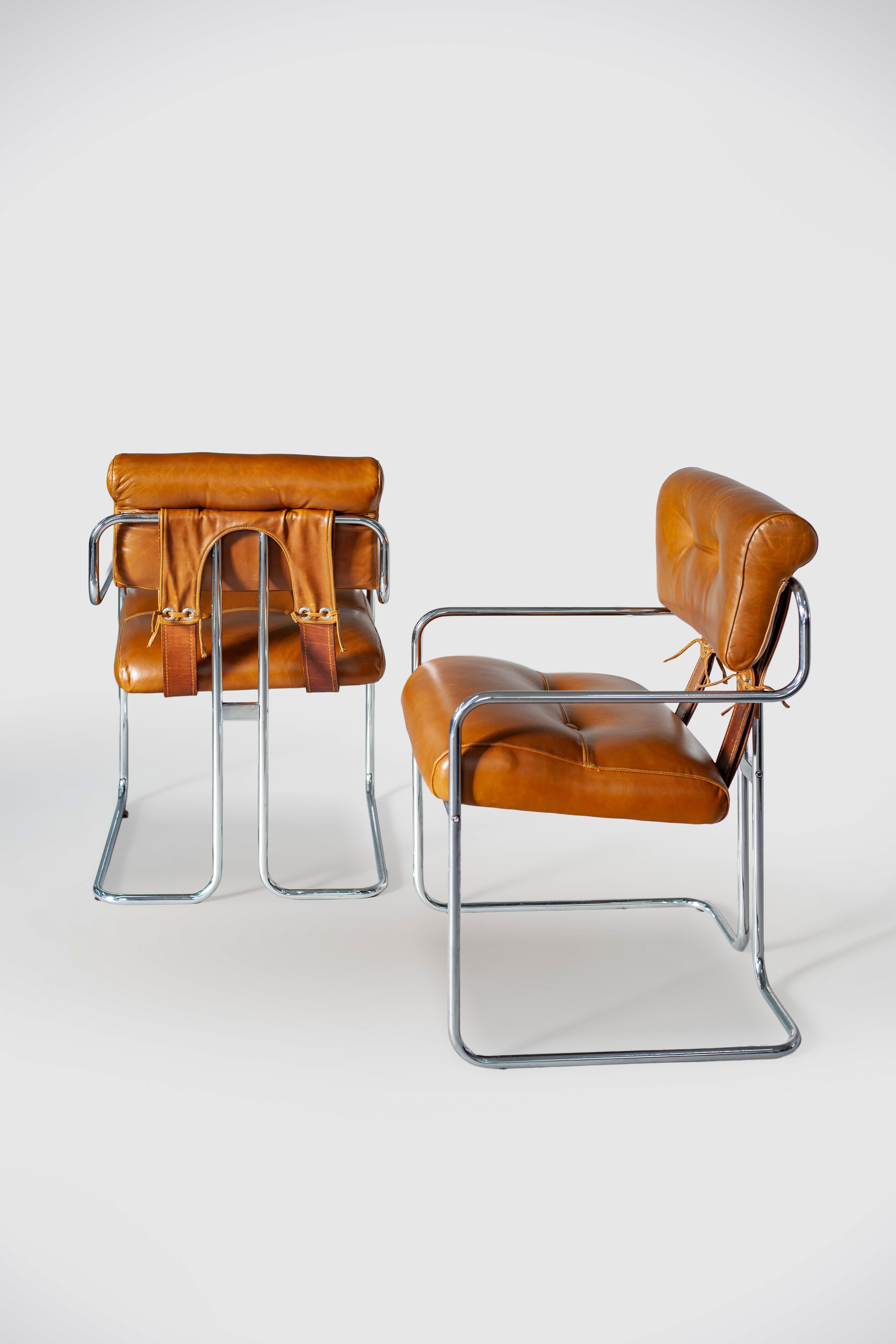 Set of 2 Tucroma Chairs by Guido Faleschini for i4 Mariani 2