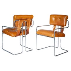 Set of 2 Tucroma Chairs by Guido Faleschini for i4 Mariani
