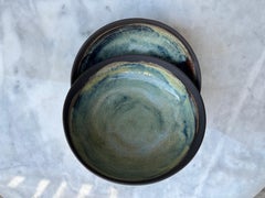 Set of 2 Turquoise Bowl by Güler Elçi