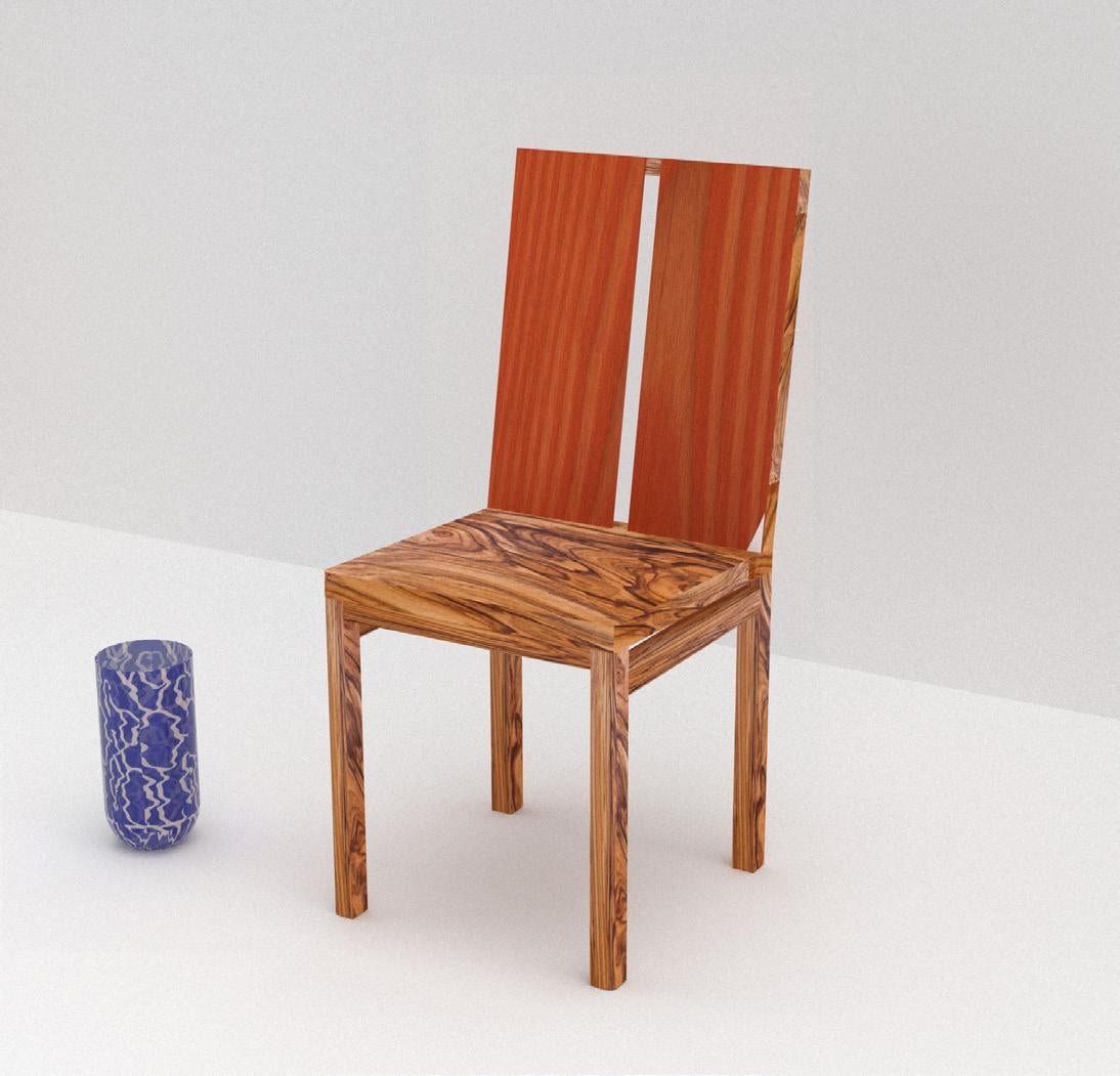 Set of 2 two stripe chair by Derya Arpac
Dimensions: W 38 x D 45 x H 85 cm
Materials: Oak & Stained Dougles Fir
Also Available: Other materials available

Derya Arpac is a Copenhagen based architect and furniture designer.
She holds a Master