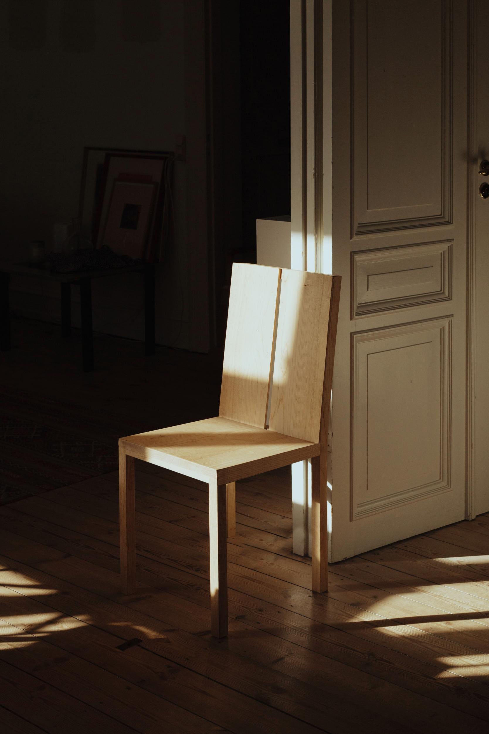 2er-Set Stühle mit zwei Streifen von Derya Arpac (Sonstiges) im Angebot