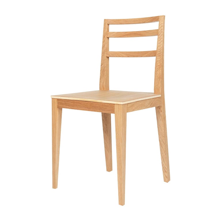 Set of 2 Umbra Oak Chairs For Sale at 1stDibs