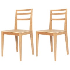 Set of 2 Umbra Oak Chairs
