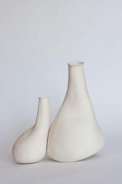 Juego de 2 jarrones decorativos de cerámica Under The Cabinet I y II by Lillian Tørlen