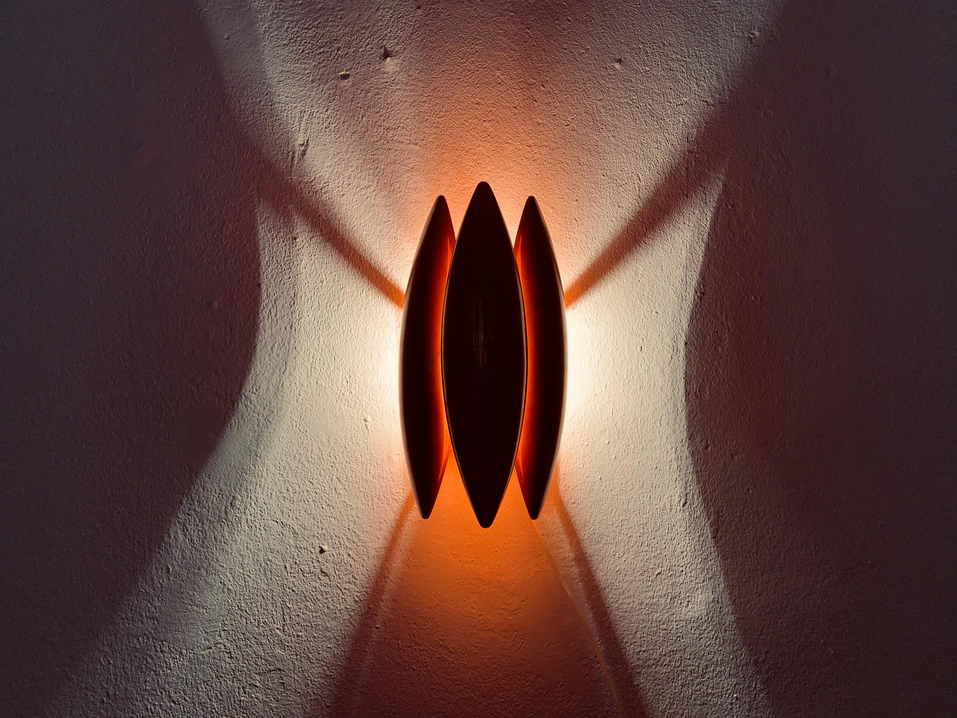 Set of 2 Unique Patinated Kastor Sconces by Jo Hammerborg for Fog and Morup For Sale 1