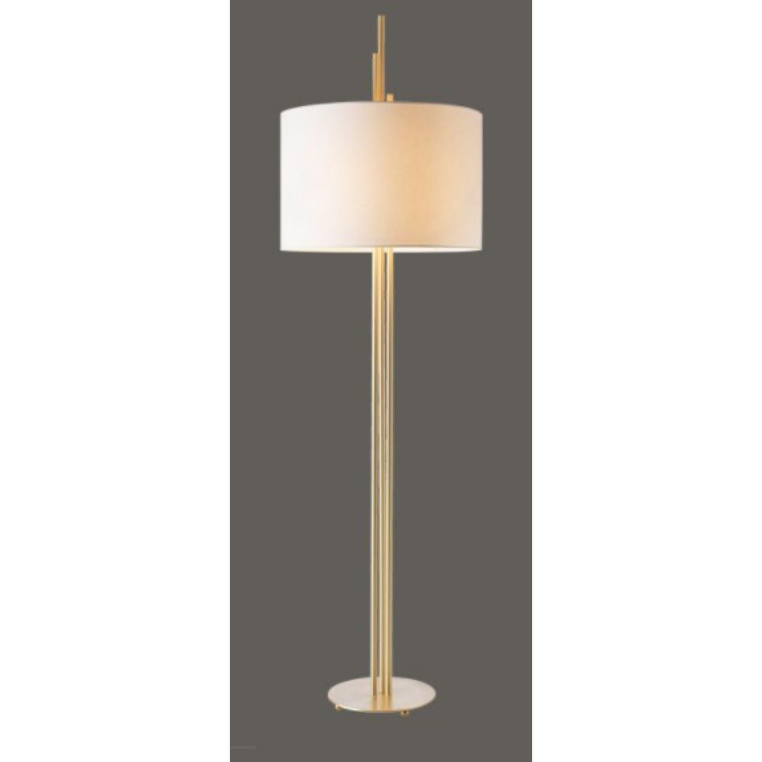 French Set of 2 Upper Floor Lamps by Hervé Langlais For Sale