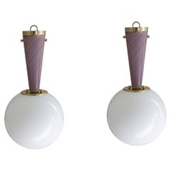 Set of 2 Upside Down Pendant Lamp 30 by Magic Circus Editions