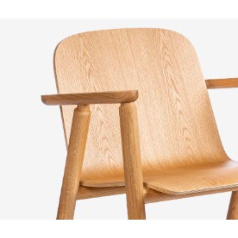 Postmoderne Ensemble de 2 fauteuils de salon Valo, naturels par Made by Choice en vente