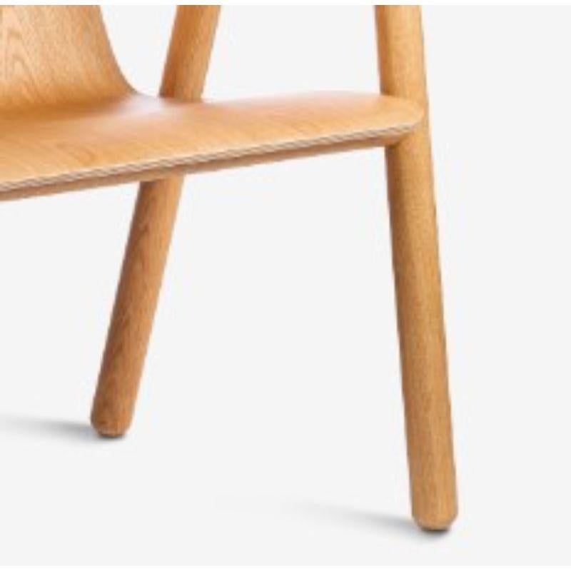 Finlandais Ensemble de 2 fauteuils de salon Valo, naturels par Made by Choice en vente