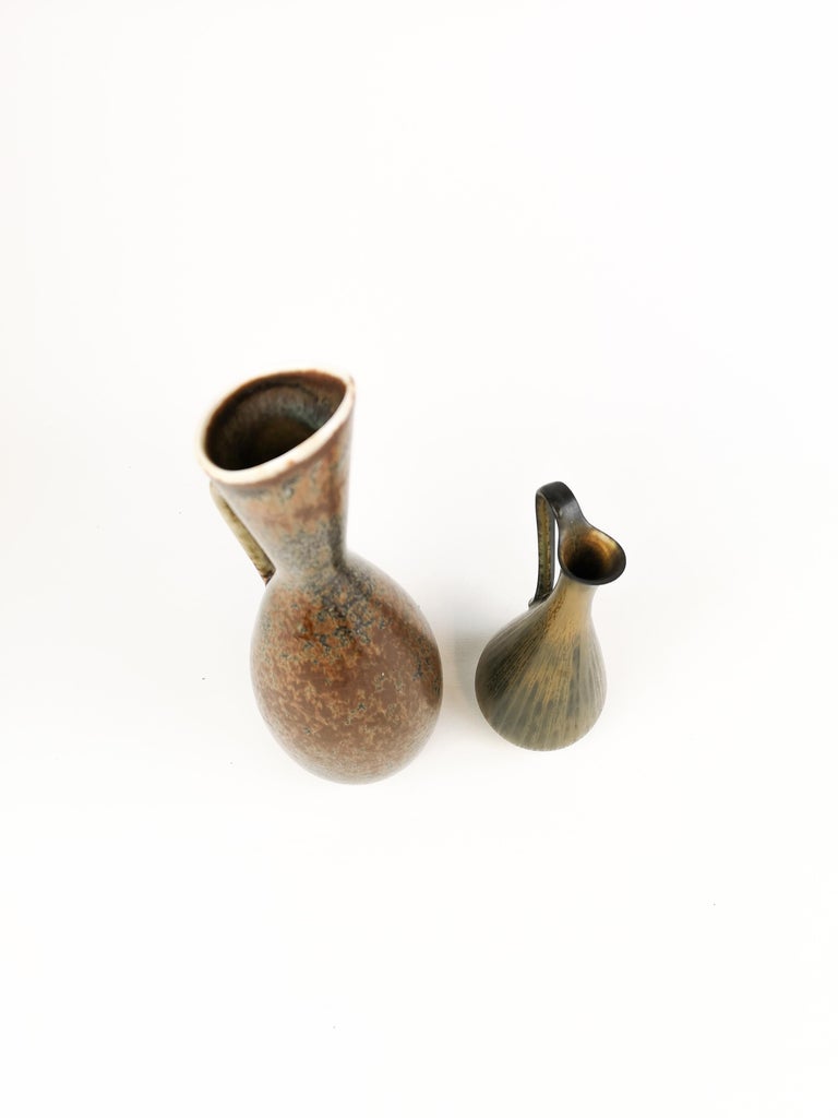 Ensemble de 6 vases miniatures Rörstrand par Stålhane, Nylund and Lundgren 1950-1960's - En vente sur France