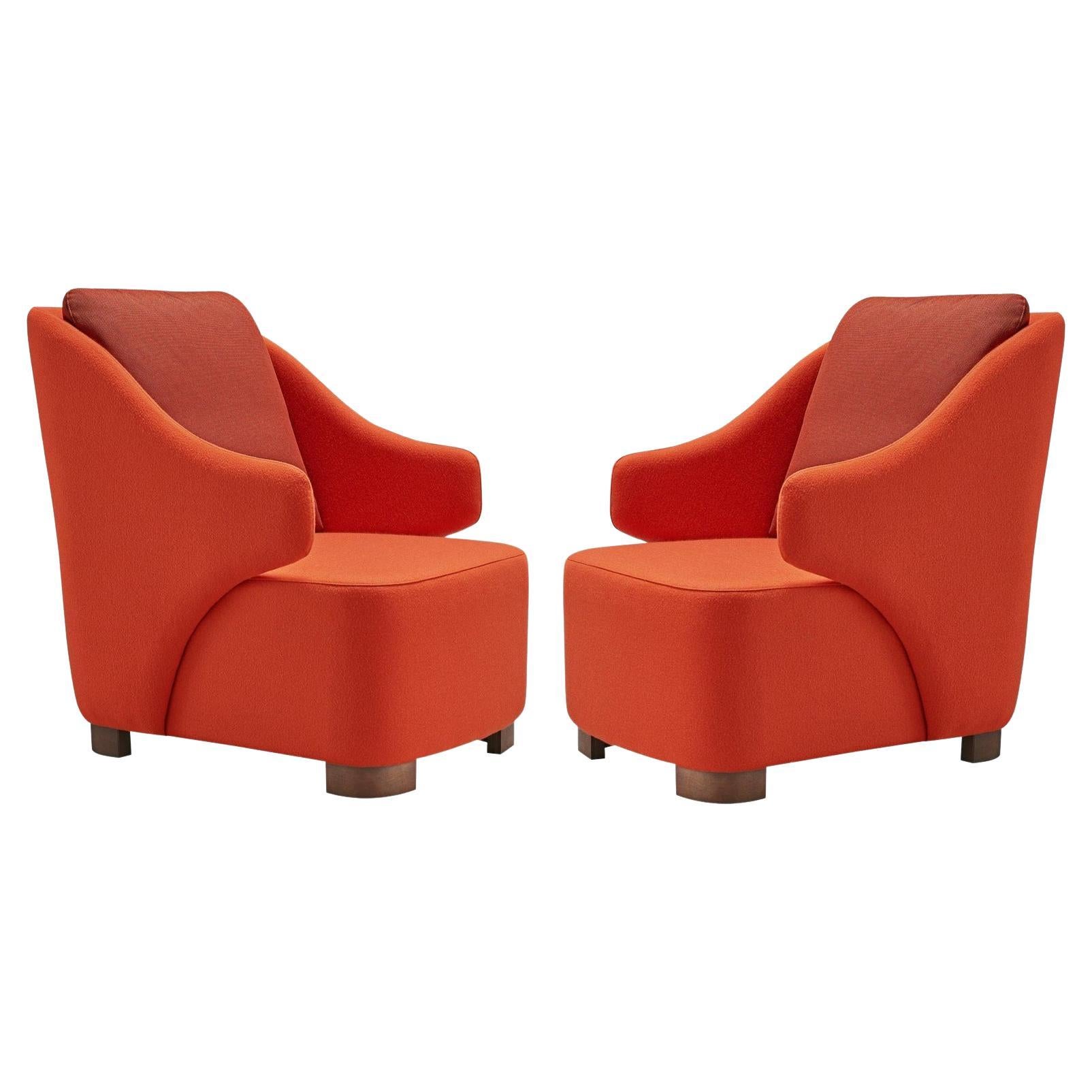 Set of 2 Vectis Armchairs by Pepe Albargues For Sale