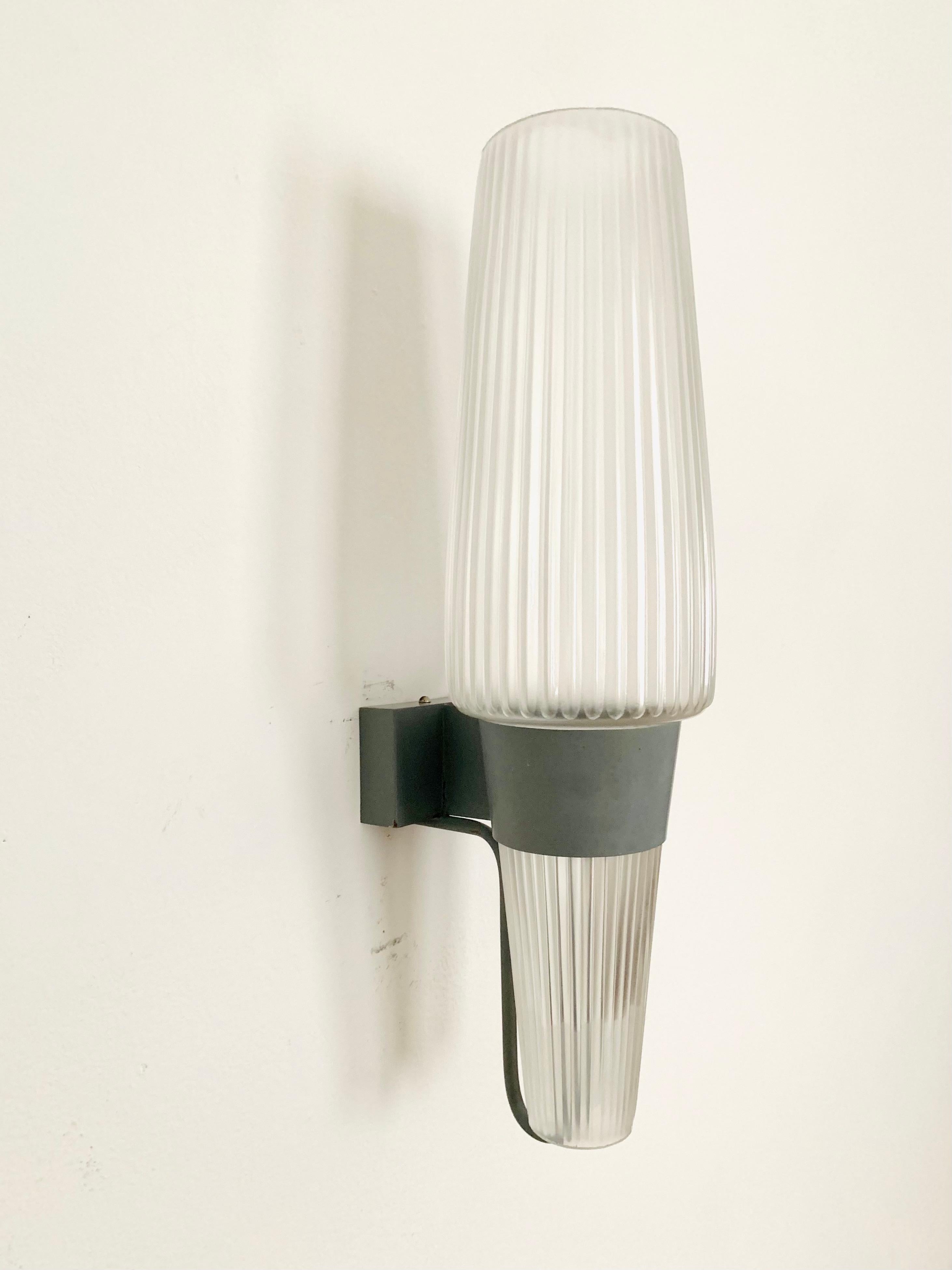 Set of 2 Venezia Wall Lamps by Aloys Gangkofner for Peill and Putzler In Good Condition In München, DE