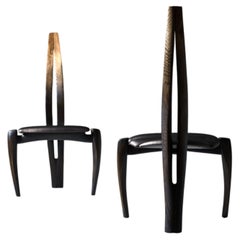 Set Of 2 Vennaxa Taper Fade Chairs by Alun Heslop