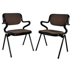 Set of 2 Vertebra System Chairs by E.Ambasz E G.Piretti for Anonima Castelli