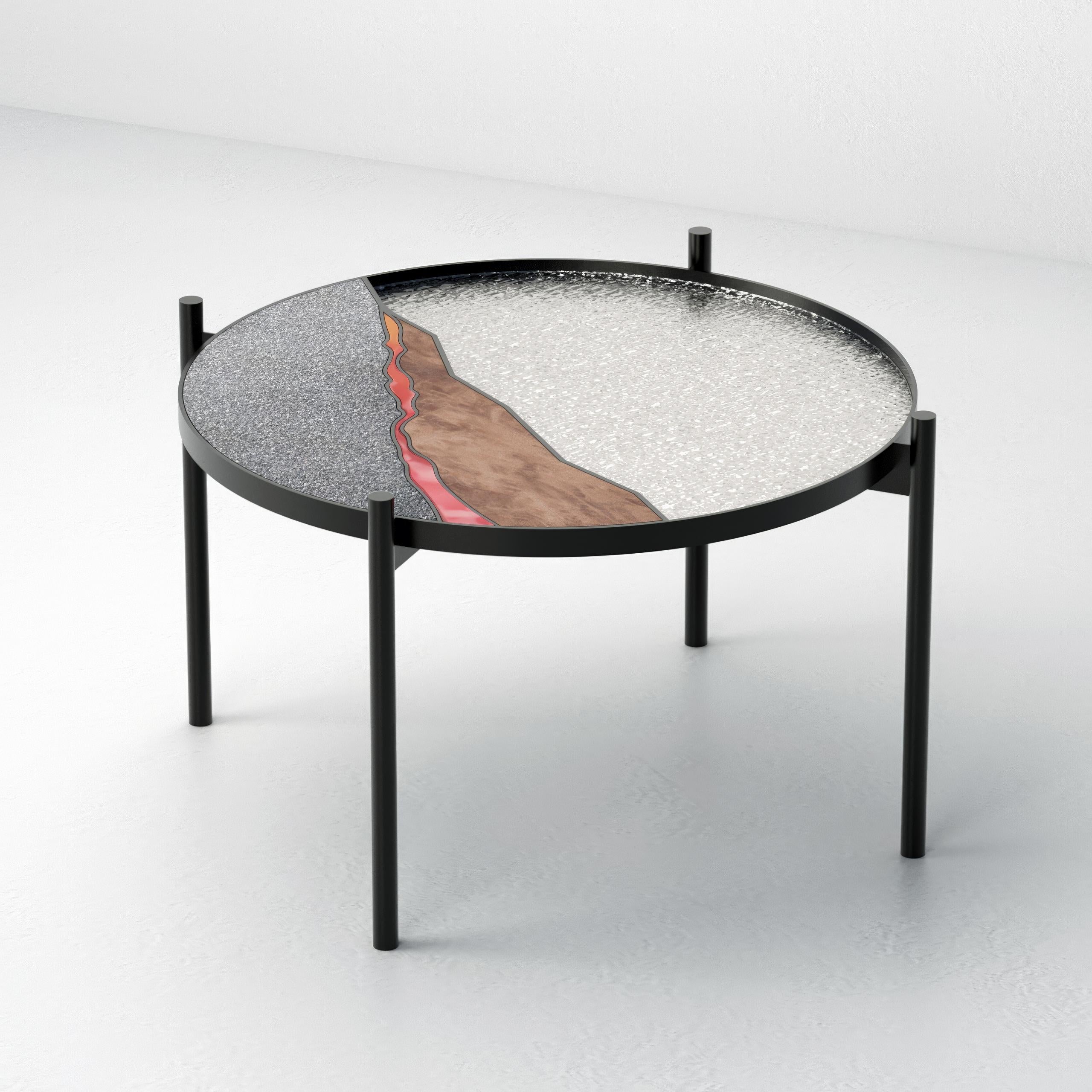 Set Of 2 Vesuvius Coffee Tables by Atlas Project In New Condition For Sale In Geneve, CH